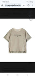 PATRIZIA PEPE T-shirt in maglia top con logo strass 8M 1815 J370