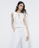 PATRIZIA PEPE Blusa con torchon 2M4538_J424_W146