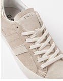 D.A.T.E. SNEAKERS DONNA HILL LOW STARDUST PLATINUM