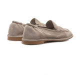 PATRIZIA BONFANTI MOCASSINO COLLEGE SUEDE NOA NATURAL DUNE
