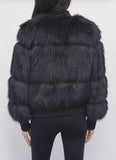 PATRIZIA PEPE Giubbotto bomber fluffy 8O0013_E0002_K103