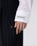 HINNOMINATE Camicia Corta Con Elastico Al Fondo E Polso Alto Rigirato • Bianco  HMABW02584