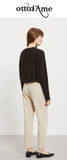 OTTOD'AME Pantalone alla caviglia
 LIM_DP9613-1_1941 ecru