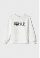 GAELLE PARIS Felpa Paricollo Manica Lunga • Off White - GAABW07815