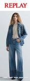 REPLAY  JEANS WIDE LEG IDALYA
WA545 .000.10374
