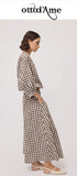OTTOD'AME Pantaloni culotte ampi LTC_DP0053_2102 latte