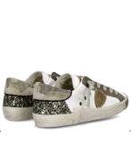 PHILIPPE MODEL   SNEAKERS DONNA Bianco Verde Militare PRLD-CG01
