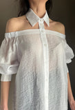PATRIZIA PEPE Camicia 2C1599/A600-W103 camicia/shirt popeline