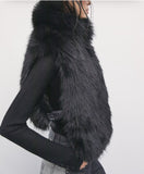 PATRIZIA PEPE Smanicato fluffy a collo alto 8F0056_E0002_K103