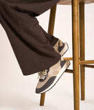 GHOUD VENICE SNEAKERS DONNA Rush Velvet Marrone SCLW-VG04