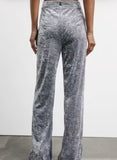 PATRIZIA PEPE Pantaloni "ESSENTIAL" in velluto 2P1709_J343_S733 mistery grey