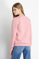 GAELLE PARIS Felpa Paricollo Manica Lunga • Rosa -GAABW07773