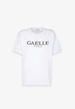 GAELLE PARIS T-Shirt Paricollo Mezza Manica Con Ricamo 
GAABW09252 bianco