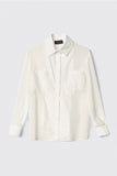 GAELLE PARIS Camicia con tasche in georgette e popeline GAABW05225