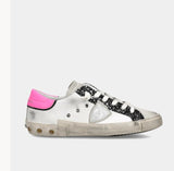 PHILIPPE MODEL   SNEAKERS DONNA Prsx  Bianco Grigio Rosa PRLD VG05