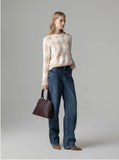 GAELLE PARIS Pullover paricollo con applicazioni
GAABW11447 crema
