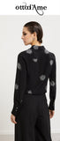 OTTOD'AME Camicia in viscosa LNR_TC5210_1920 nero