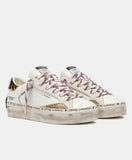 CRIME LONDON DONNA  DISTRESSED PLATFORM CHEETAH POP  ART 25072