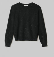HINNOMINATE Maglia Paricollo In Maglia Con Paillettes • Nero HMABW02311