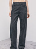 PATRIZIA PEPE Jeans bi-color wide-leg 8P0028_D1101_K504