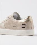 D.A.T.E. SNEAKERS DONNA HILL LOW STARDUST PLATINUM