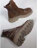 PATRIZIA BONFANTI  ANFIBIO  KUNI NO LACES DUVAL TAUPE