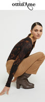 OTTOD'AME  Pantalone alla caviglia PTM_DP9911_1991 sesamo
