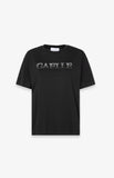GAELLE PARIS T-Shirt Paricollo Mezza Manica Con Strass Termo  GAABW09374 nero