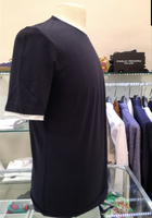 PAOLO PECORA T SHIRT BLU MEZZA MANICA IN COTONE