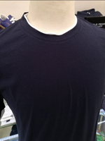 PAOLO PECORA T SHIRT BLU MEZZA MANICA IN COTONE