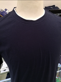 PAOLO PECORA T SHIRT BLU MEZZA MANICA IN COTONE