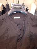 PAOLO PECORA CAMICIA NERA IN COTONE