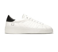 D.A.T.E. SNEAKERS UOMO LEVANTE CALF WHITE-BLACK  M371 LV CA WB