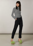PATRIZIA PEPE  PANTALONE SIGARETTA ALLA CAVIGLIA 8P0443/A6F5-K103