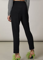 PATRIZIA PEPE  PANTALONE SIGARETTA ALLA CAVIGLIA 8P0443/A6F5-K103