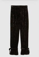 PATRIZIA PEPE  PANTALONE EXTRA  LUNGO 2P1433/J050-K103
