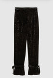 PATRIZIA PEPE  PANTALONE EXTRA  LUNGO 2P1433/J050-K103