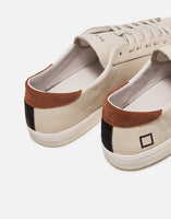 D.A.T.E. SNEAKERS  UOMO HILL LOW VINTAGE  CALF IVORY