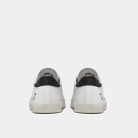 D.A.T.E. SNEAKERS UOMO HILL LOW CALF WHITE BLACK
