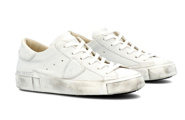 PHILIPPE MODEL PARIS スニーカー prlu-1012 Prsx Sneakers: Man's White Shoes | Philippe Model Paris